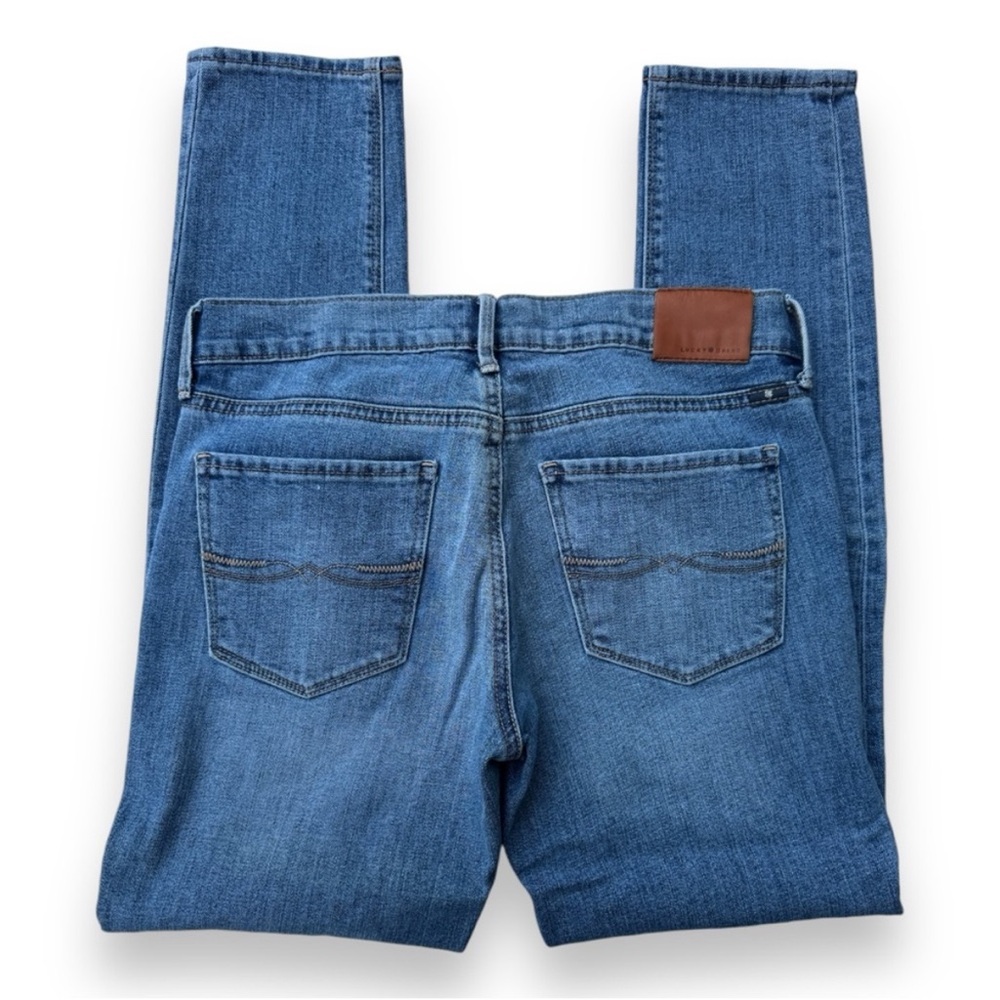 Lucky Brand Charlie Skinny in Carson Blue